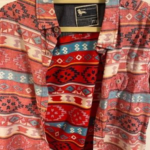 Pacsun tribal button up